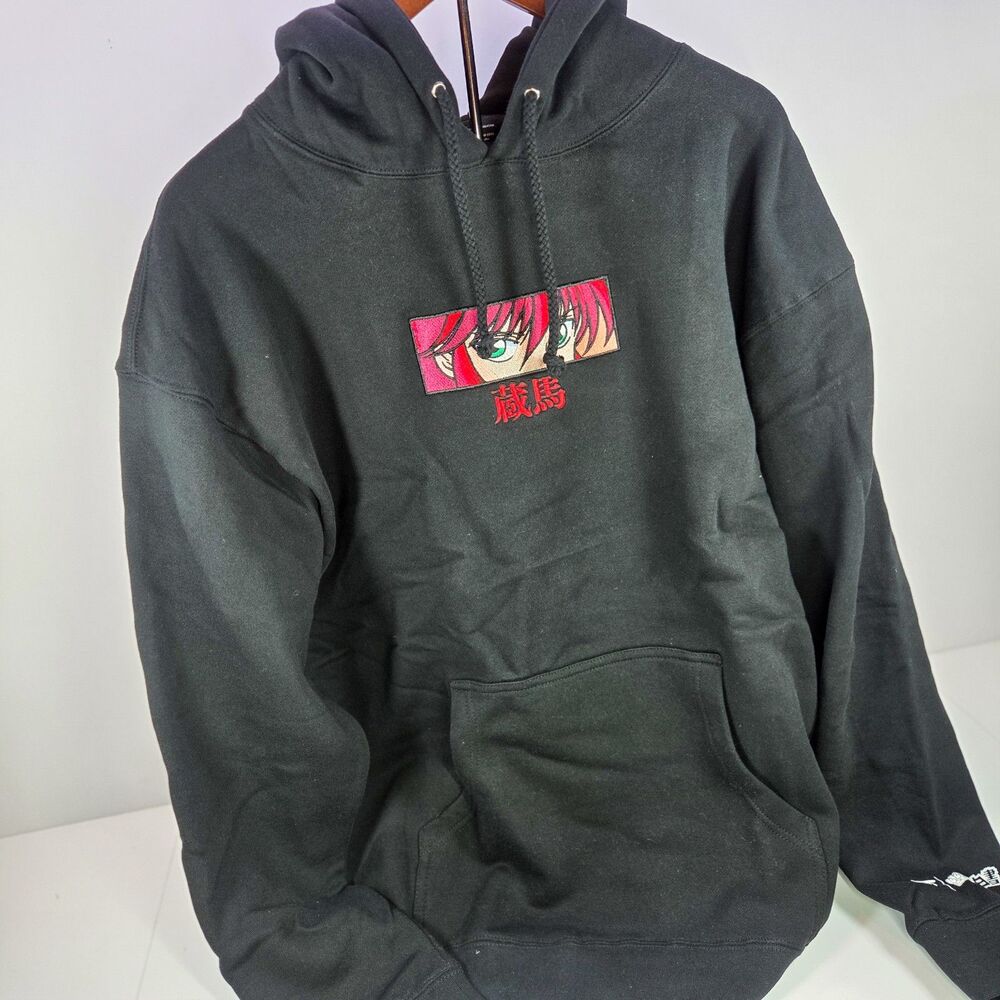 Hypland Yu Yu Hakusho Kurama Eyes Hoodie Black 00140XL Men’s XL New